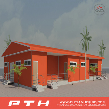 Prefabricated Light Steel Villa House Building as Modular Home Project